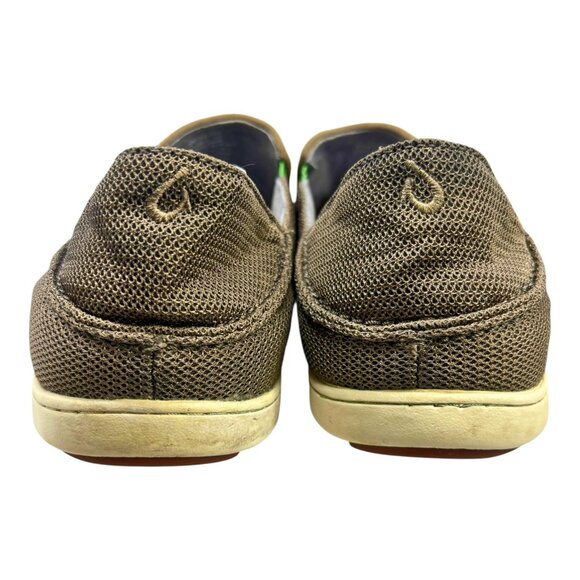 Olukai Nohea Moku Brown‎ Mesh Slip On Loafers main image 11